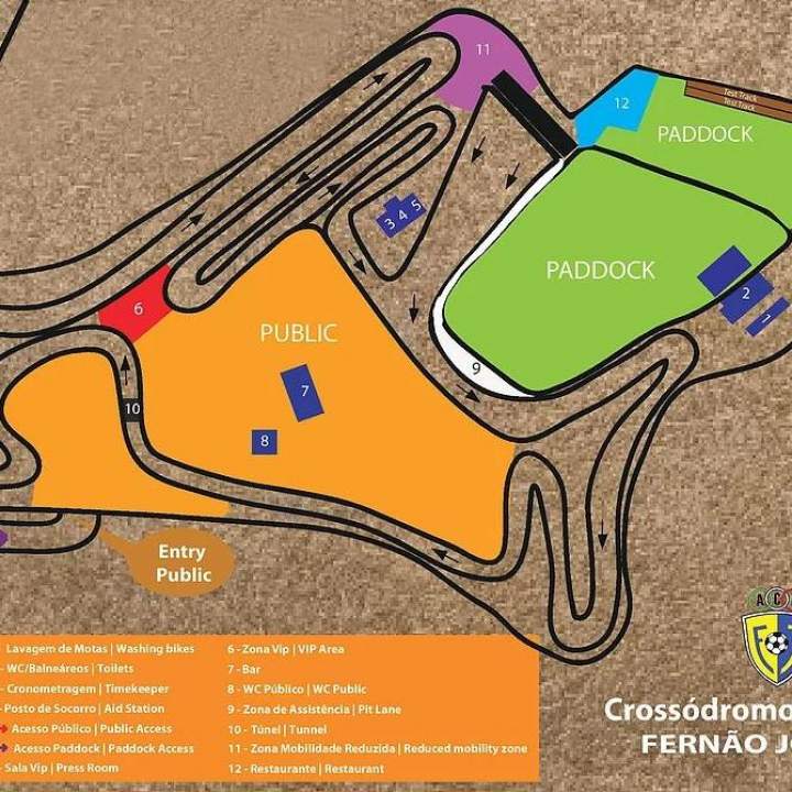 Image 1 of Crossódromo Internacional das Lajes Motocross Track